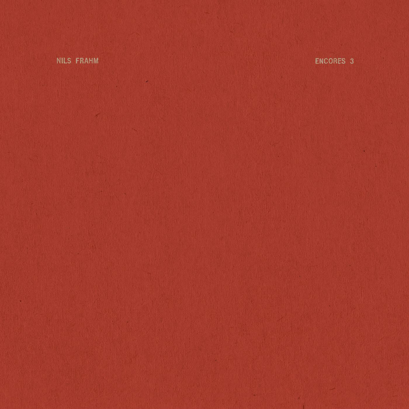 FRAHM, NILS - ENCORES 3