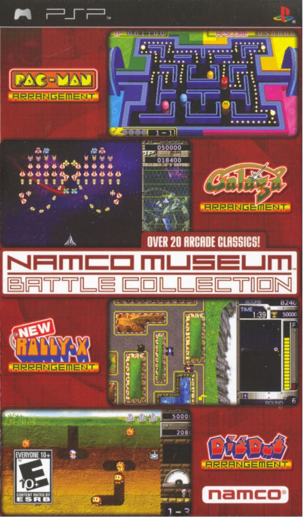NAMCO MUSEUM: BATTLE COLLECTION (GR HITS - PSP