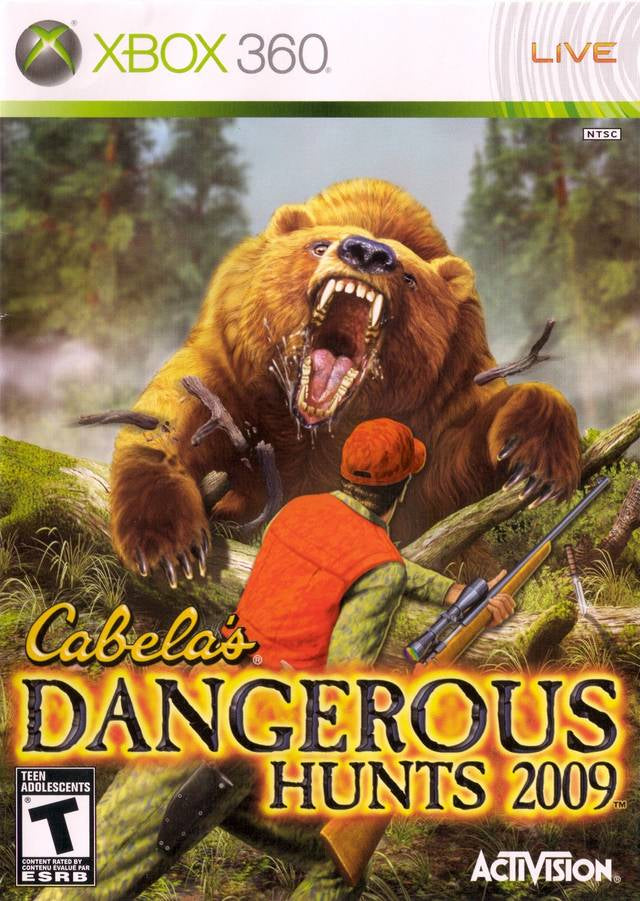 CABELA'S DANGEROUS HUNTS 2009 - XBX360