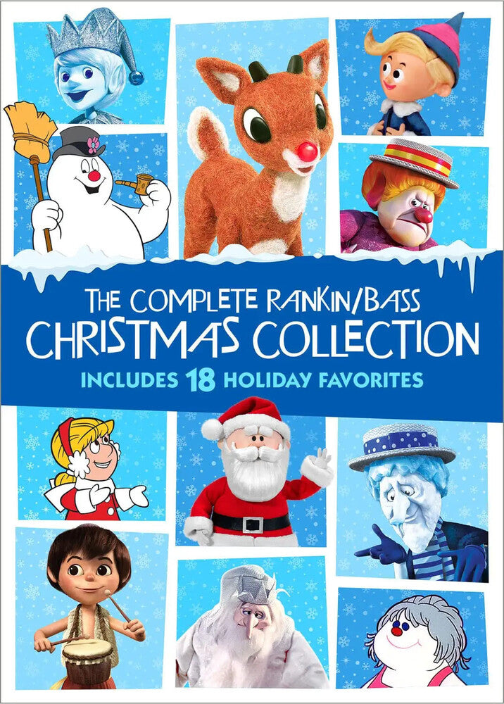 COMPLETE RANKIN/BASS CHRISTMAS COLLECTIO - DVD-18 HOLIDAY FAVORITES