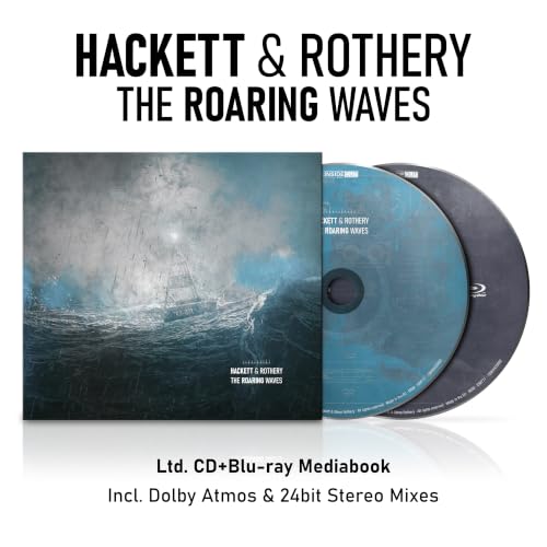 STEVE HACKETT, STEVE ROTHERY - THE ROARING WAVES (LIMITED CD+BLU-RAY MEDIABOOK) (CD)