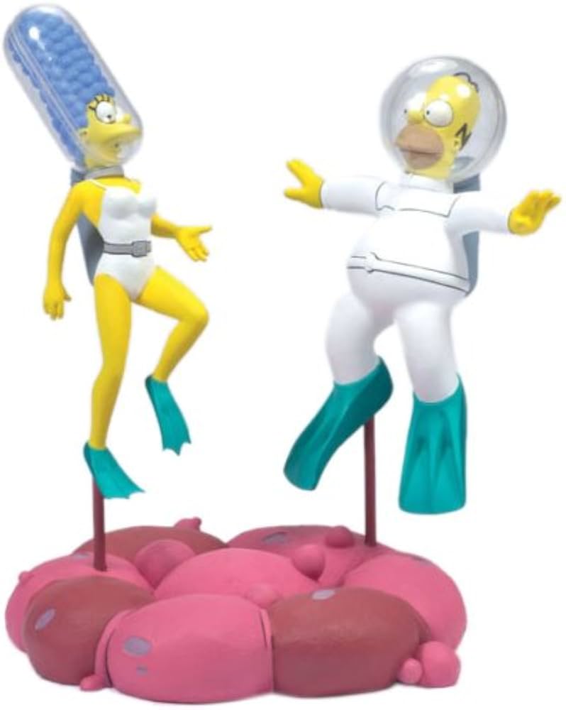 SIMPSONS: MARGE & HOMER: BELLY OF THE BOSS - MCFARLANE-2007