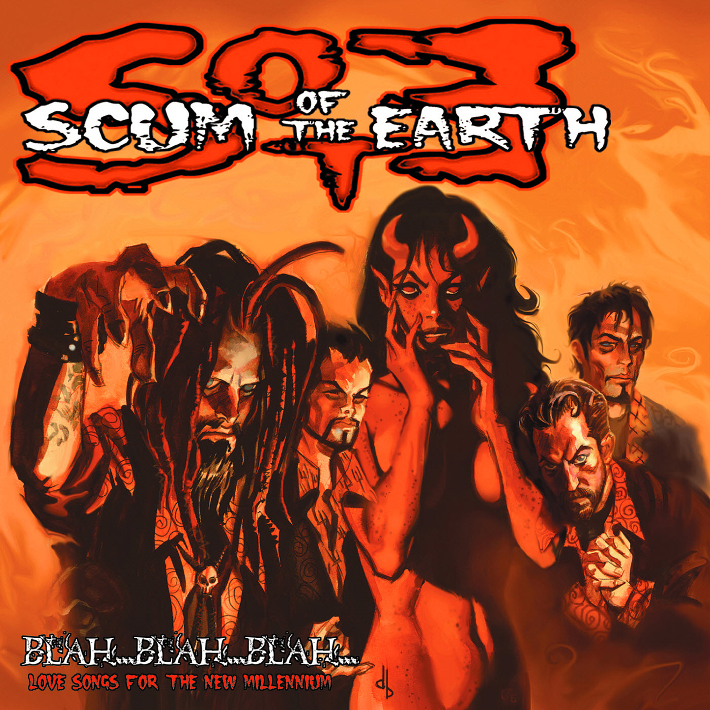 SCUM OF THE EARTH - BLAH...BLAH...BLAH.. LOVE SONGS