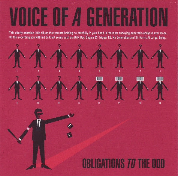 VOICE OF A GENERATION - OBLIGATIONS TO THE ODD