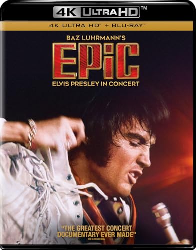 EPIC: ELVIS PRESLEY IN CONCERT - 4K ULTRA HD + BLU-RAY