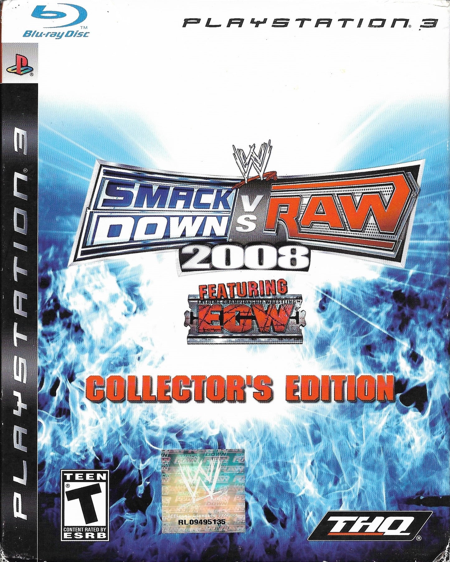 WWE SMACKDOWN VS RAW 2008: COLLECTOR'S - PS3