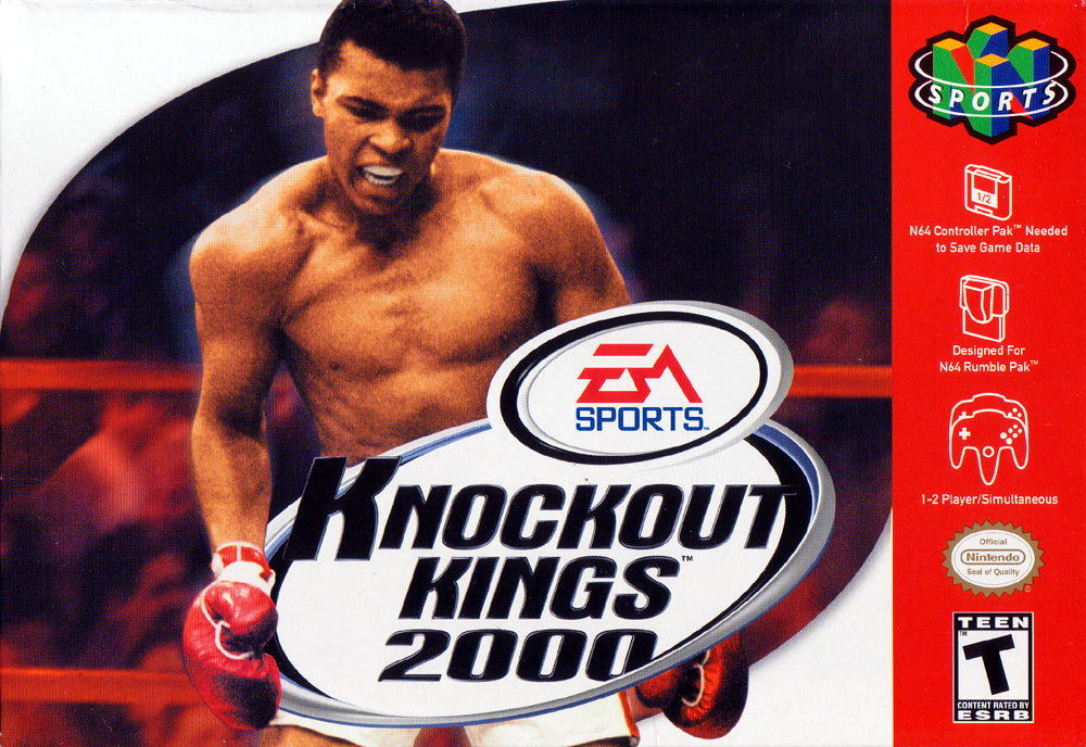 KNOCKOUT KINGS 2000 - N64 (W/BOX)