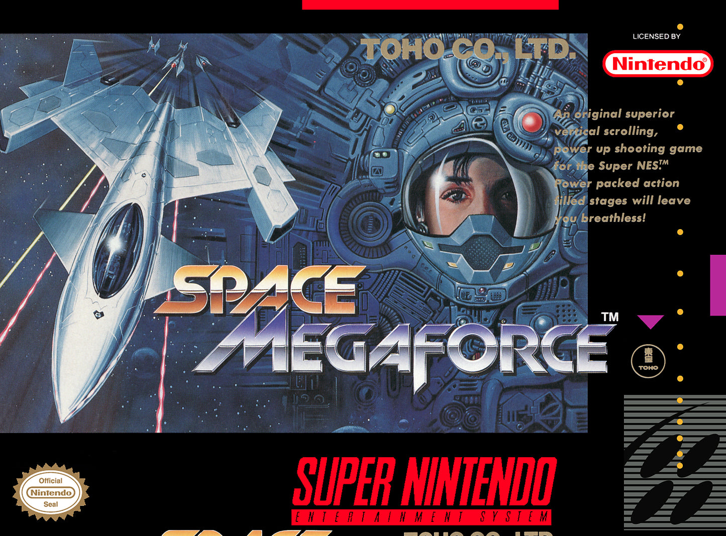 SPACE MEGAFORCE - SNES (W/BOX)
