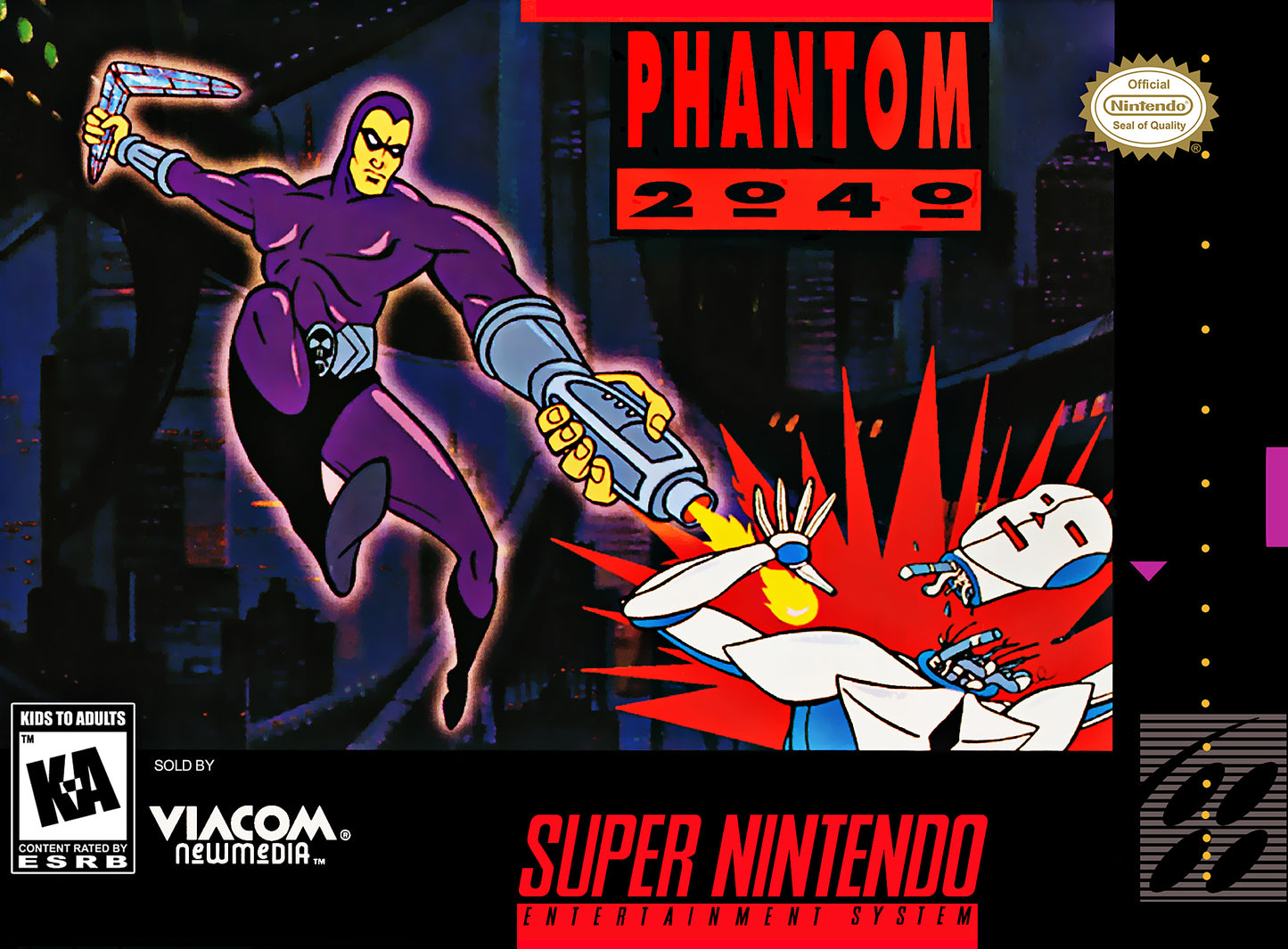 PHANTOM 2040 - SNES (W/BOX)