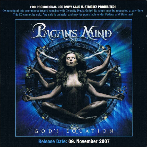PAGAN'S MIND - GOD'S EQUATION (2009 REISSUE)