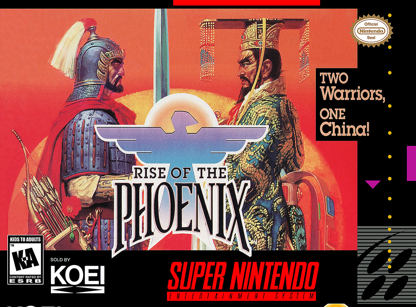 RISE OF THE PHOENIX - SNES (W/BOX)