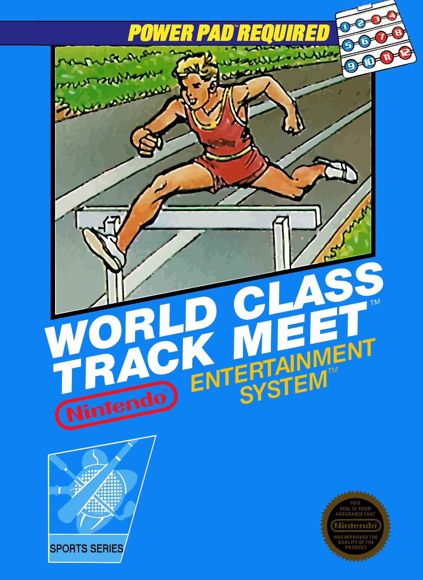 WORLD CLASS TRACK MEET - NES (W/BOX)