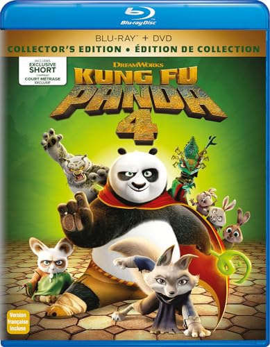 KUNG FU PANDA 4 - COLLECTOR'S EDITION BLU-RAY + DVD (BILINGUAL)