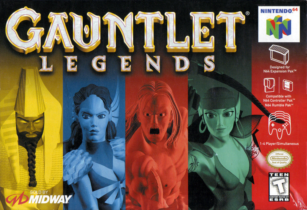 GAUNTLET LEGENDS - N64 (W/BOX)