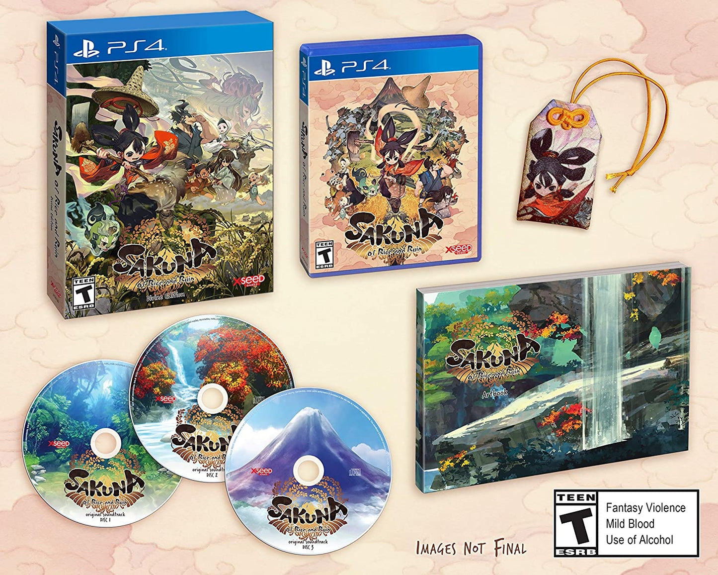SAKUNA OF RICE & RUIN (DIVINE EDITION) - PS4