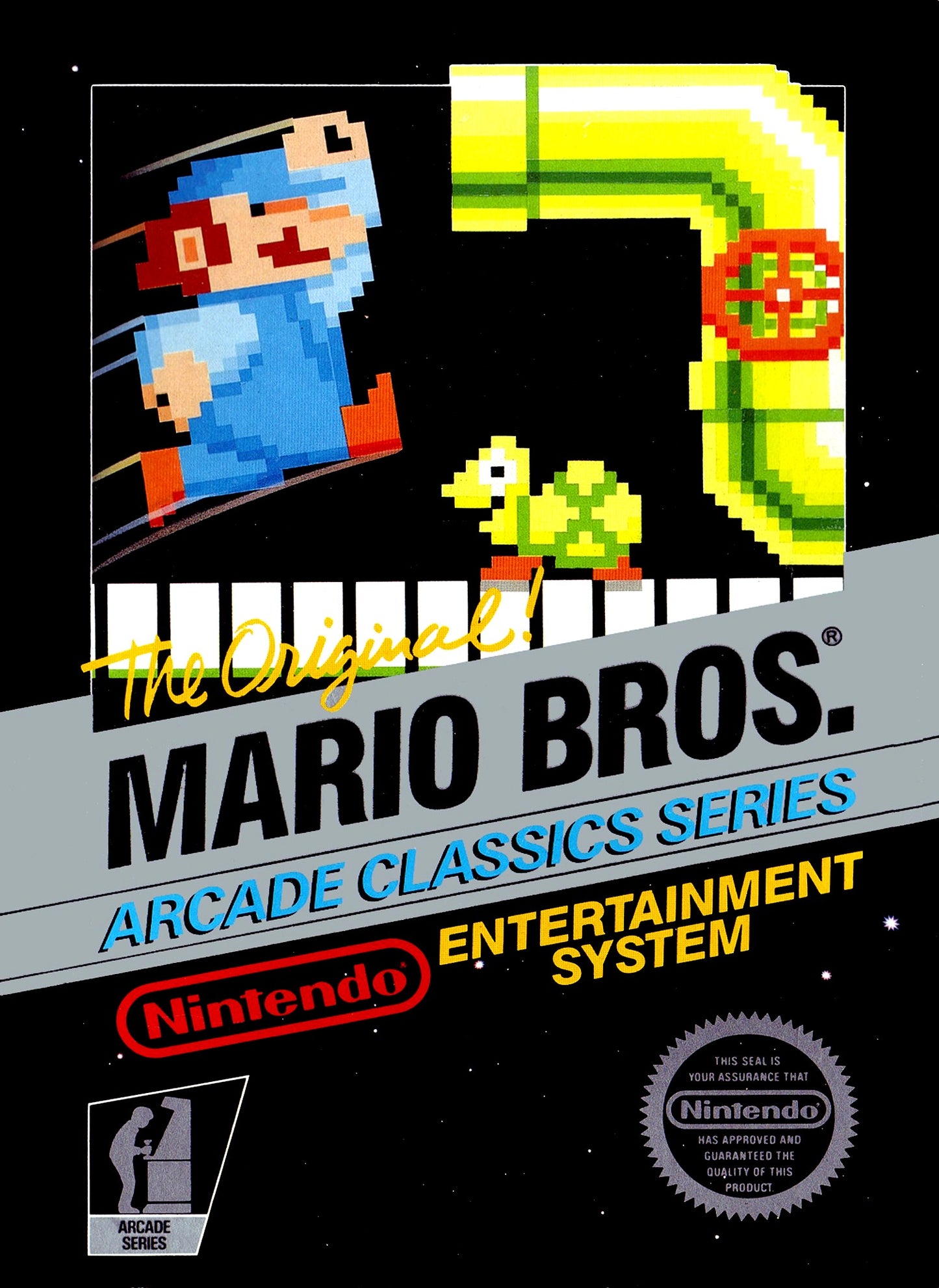 MARIO BROS. - NES (W/BOX & MANUAL)