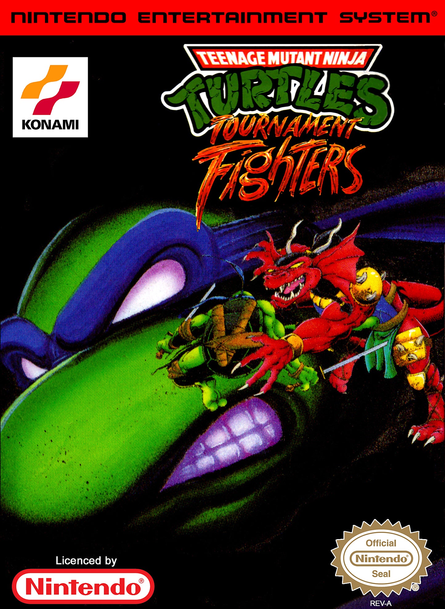 TEENAGE MUTANT NINJA TURTLES: TOURNAMENT - NES (W/BOX & MANUAL)