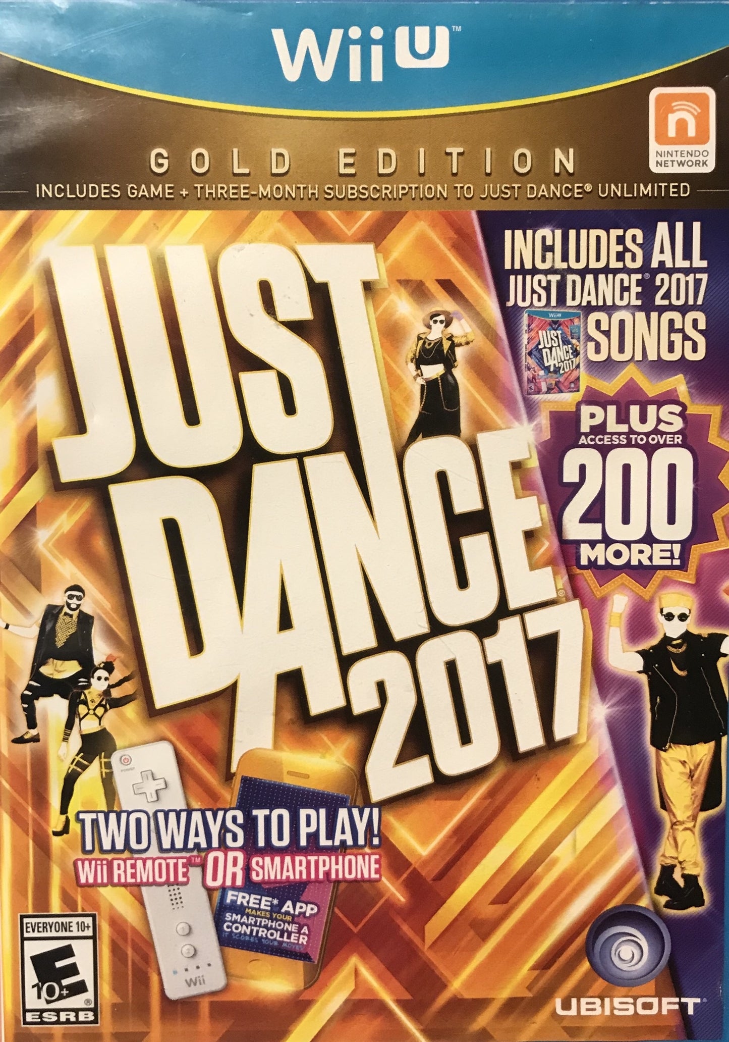 JUST DANCE 2017 (GOLD EDITION) - WII U