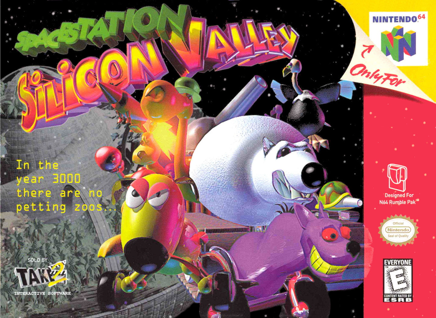 SPACE STATION SILICON VALLEY - N64
