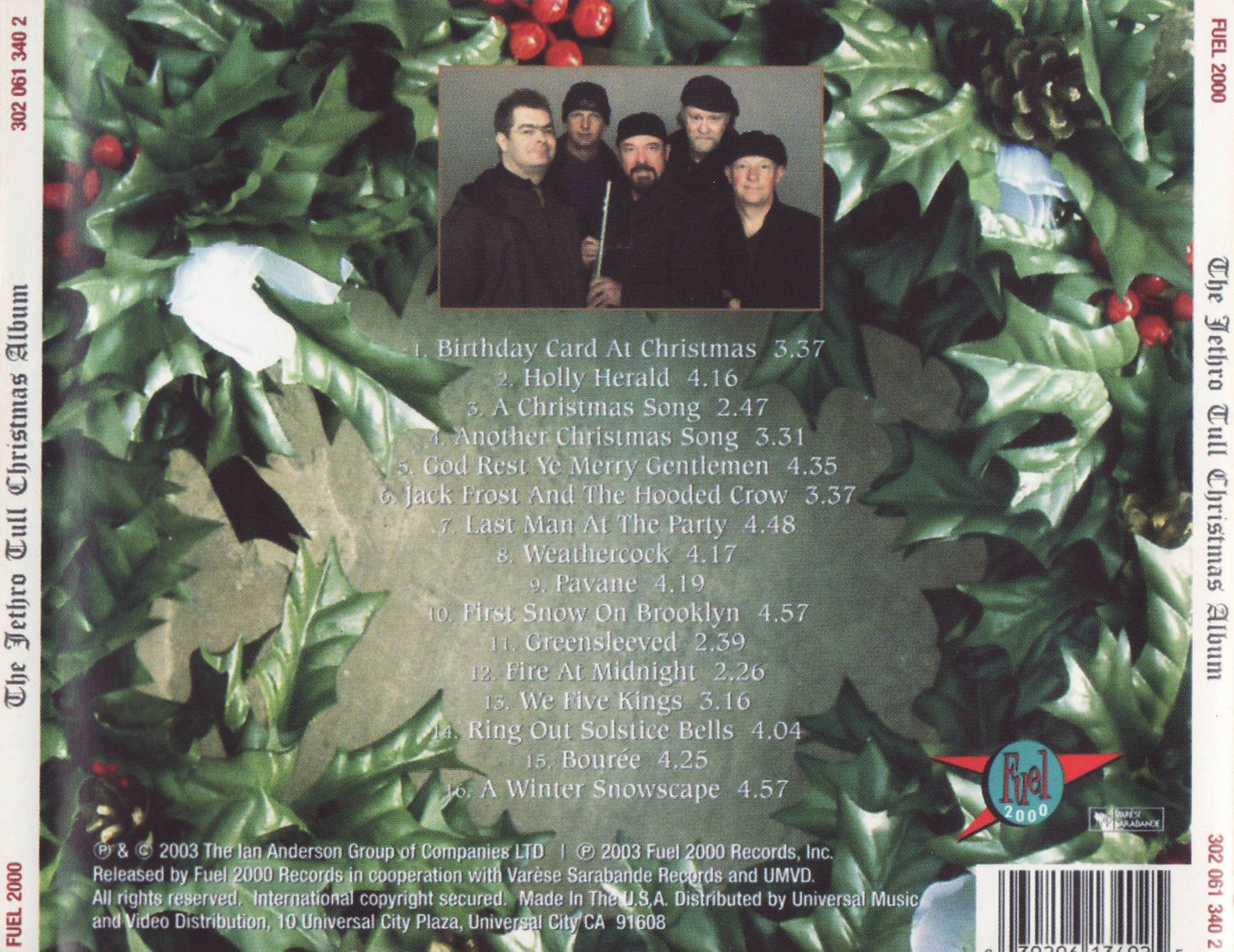 JETHRO TULL - CHRISTMAS ALBUM (2CDS)