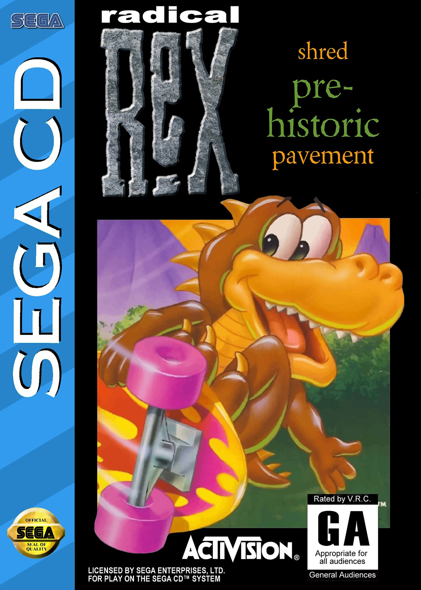 RADICAL REX - SEGACD