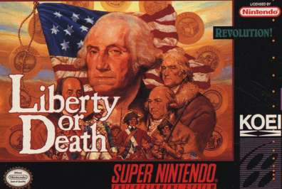 LIBERTY OR DEATH - SNES (W/BOX)
