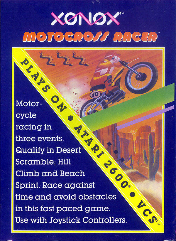 MOTOCROSS RACER - ATARI2600