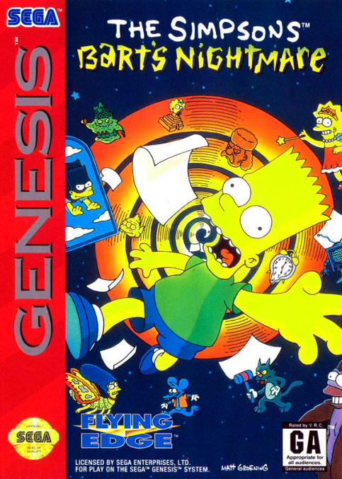 SIMPSONS: BART'S NIGHTMARE - GENESIS