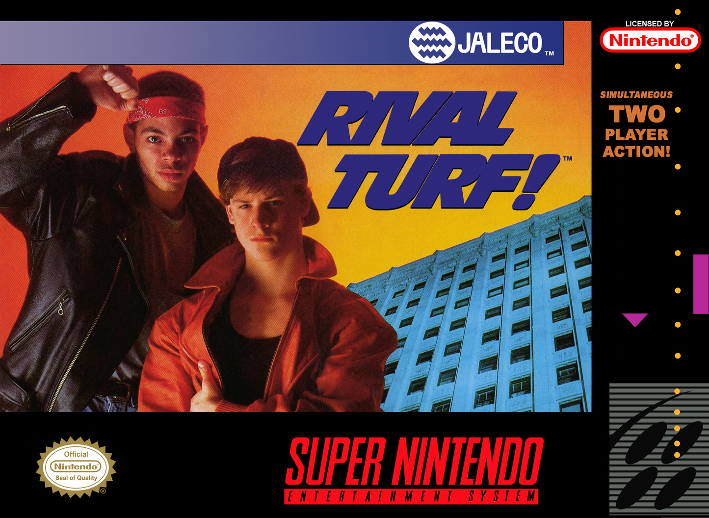 RIVAL TURF - SNES