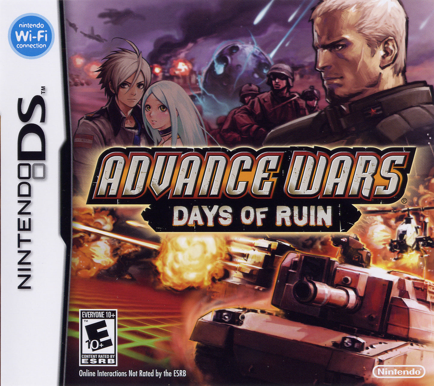 ADVANCE WARS: DAYS OF RUIN (CARTRIDGE ON - DS