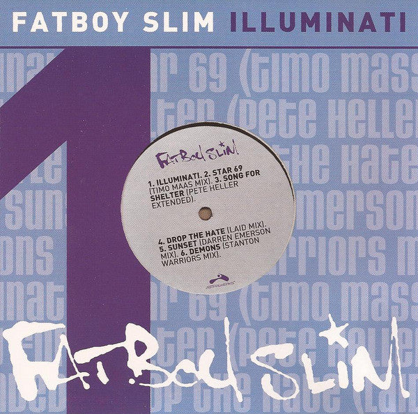 FATBOY SLIM - ILLUMINATI (EP) (5 TRACKS)