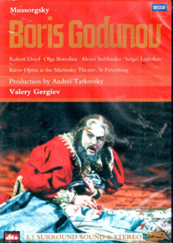 BORIS GODUNOV  - DVD-1990-MUSSORGSKY-ANDREI TARKOVSKY