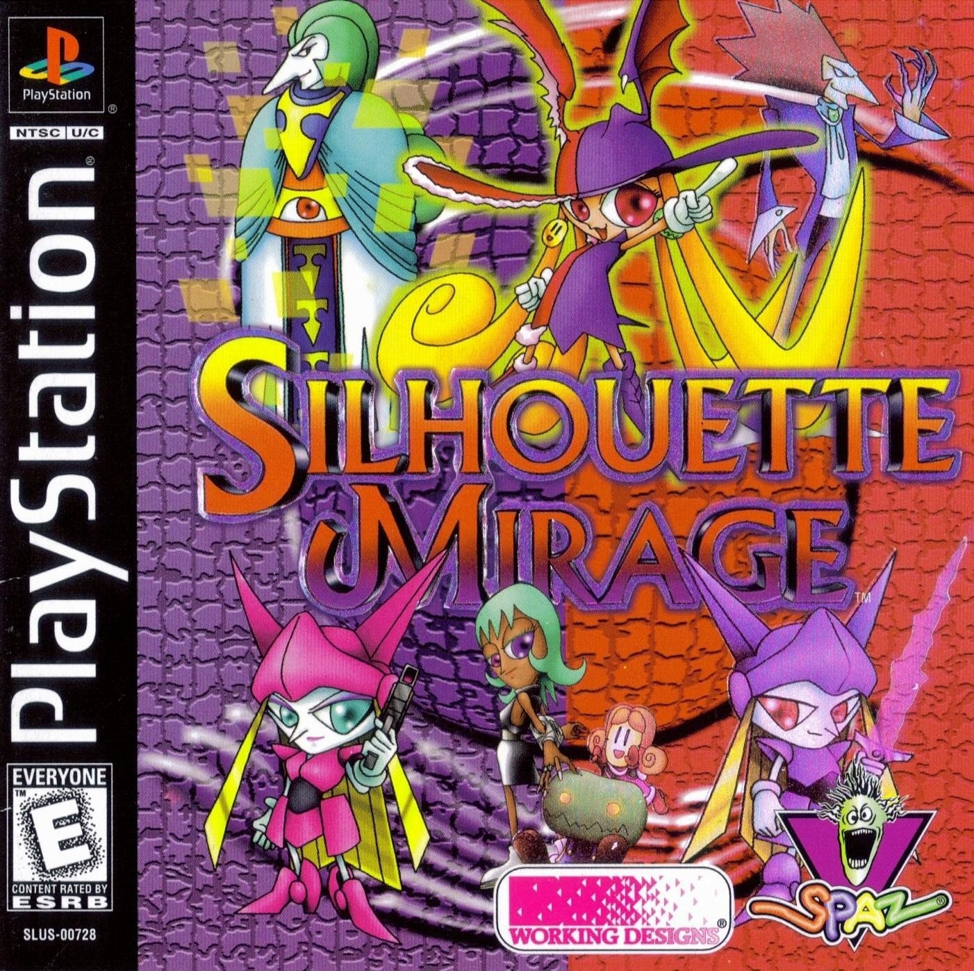 SILHOUETTE MIRAGE - PS1
