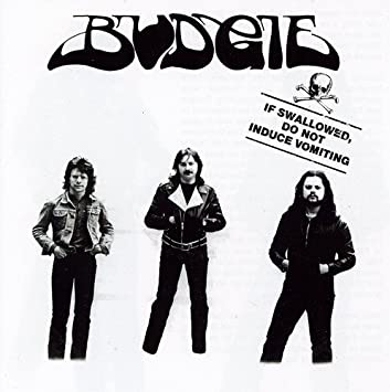 BUDGIE - IF SWALLOWED DO NOT INDUCE VOMITING