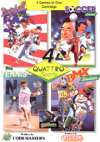 QUATTRO SPORTS - NES (W/BOX & MANUAL)