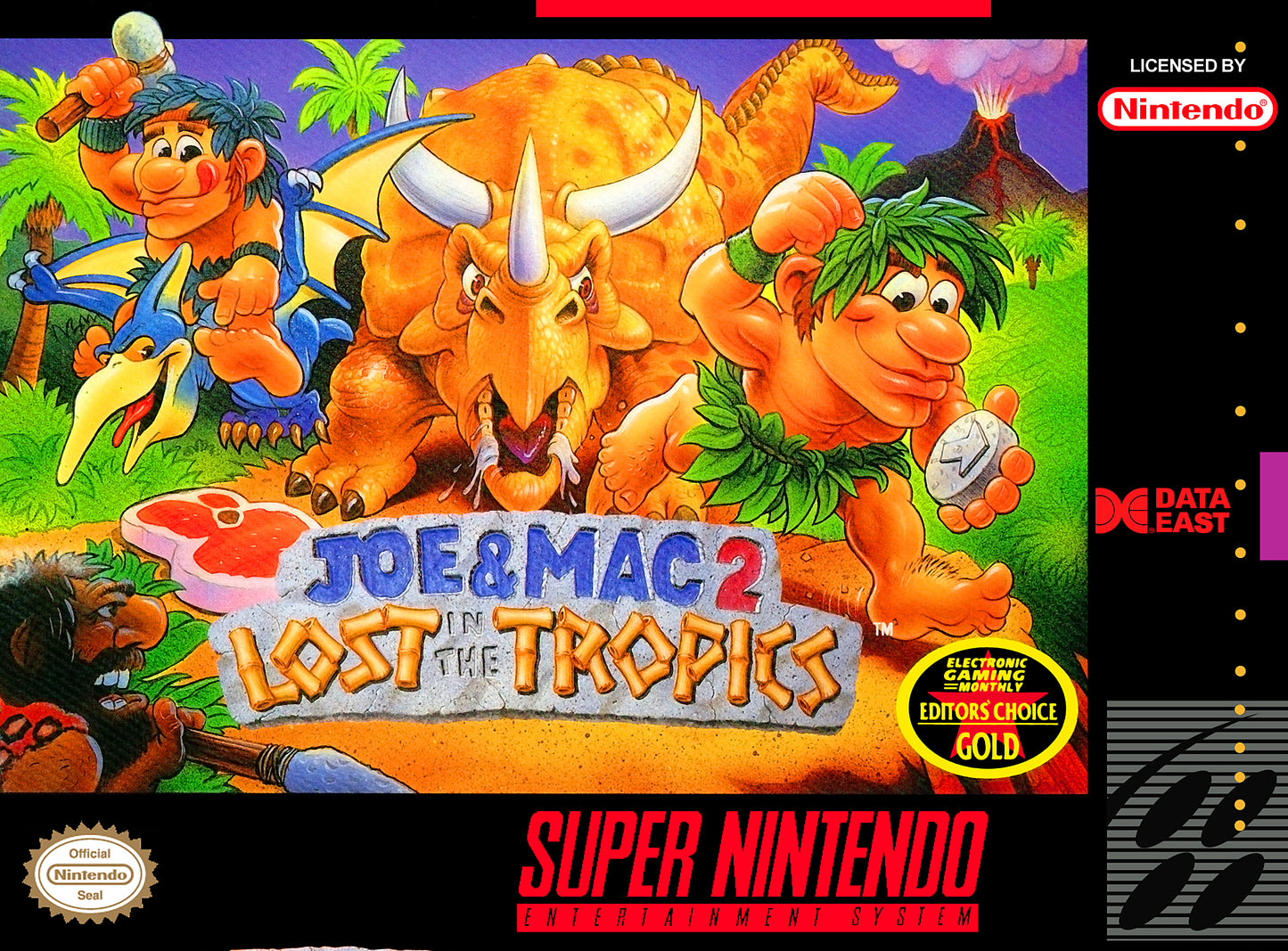 JOE & MAC 2: LOST IN THE TROPICS - SNES
