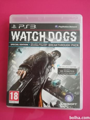 WATCH DOGS (SIGNATURE EDITION) - PS3