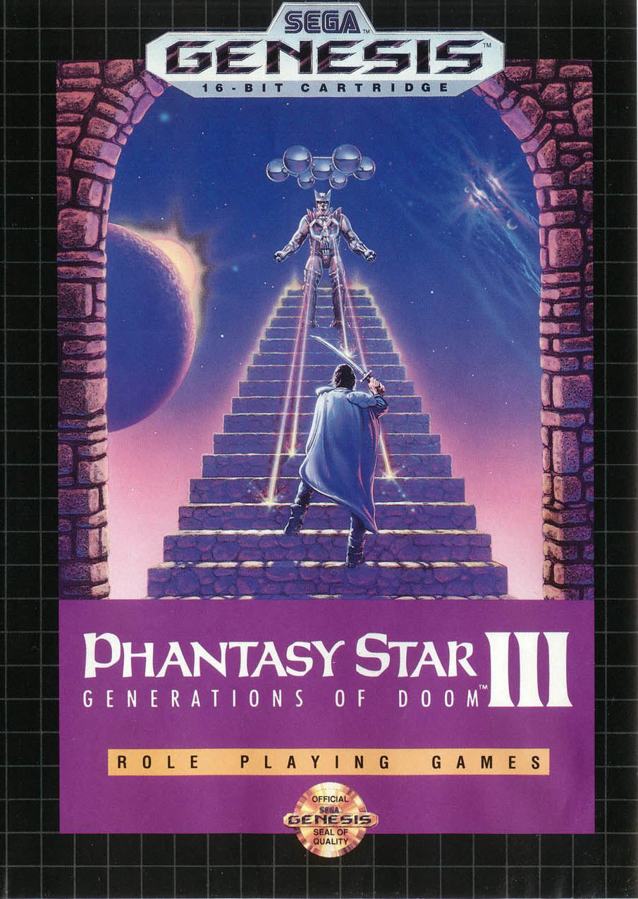PHANTASY STAR III: GENERATIONS OF DOOM - GENESIS