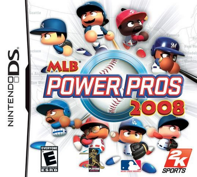 MLB POWER PROS 2008 (CARTRIDGE ONLY) - DS