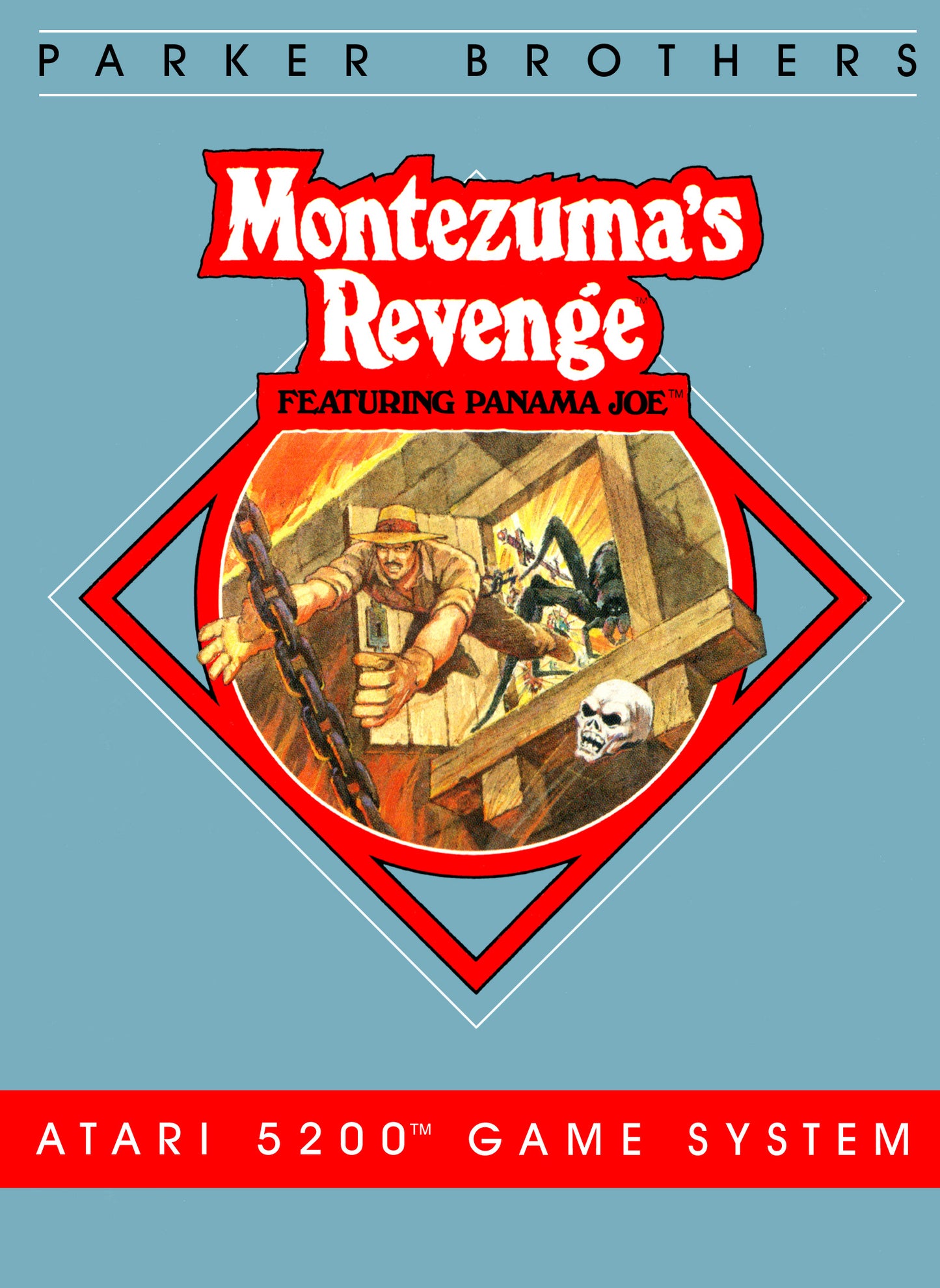 MONTEZUMA'S REVENGE FEATURING PANAMA JOE - ATARI5200