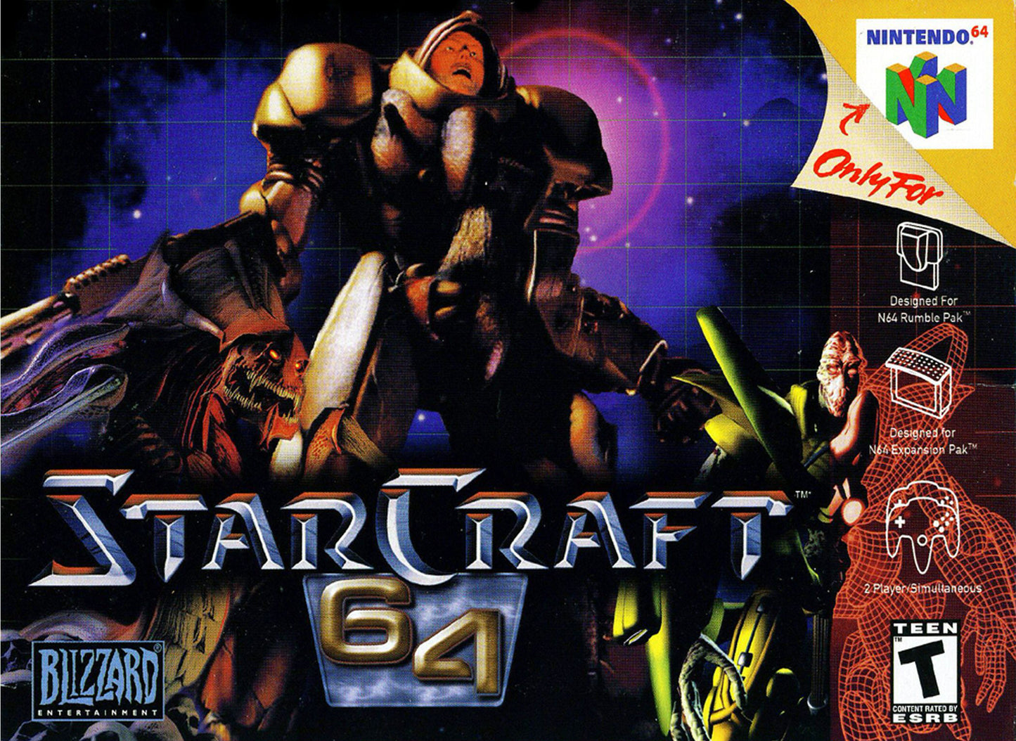 STARCRAFT 64 - N64 (W/BOX)