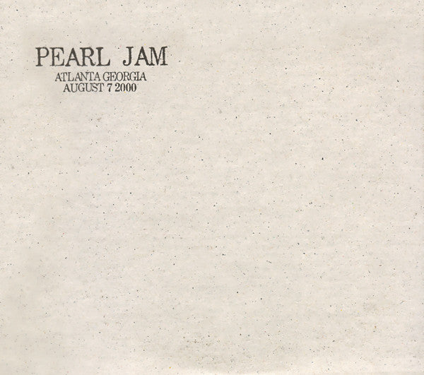 PEARL JAM - ATLANTA, GEORGIA - #29 AUGUST