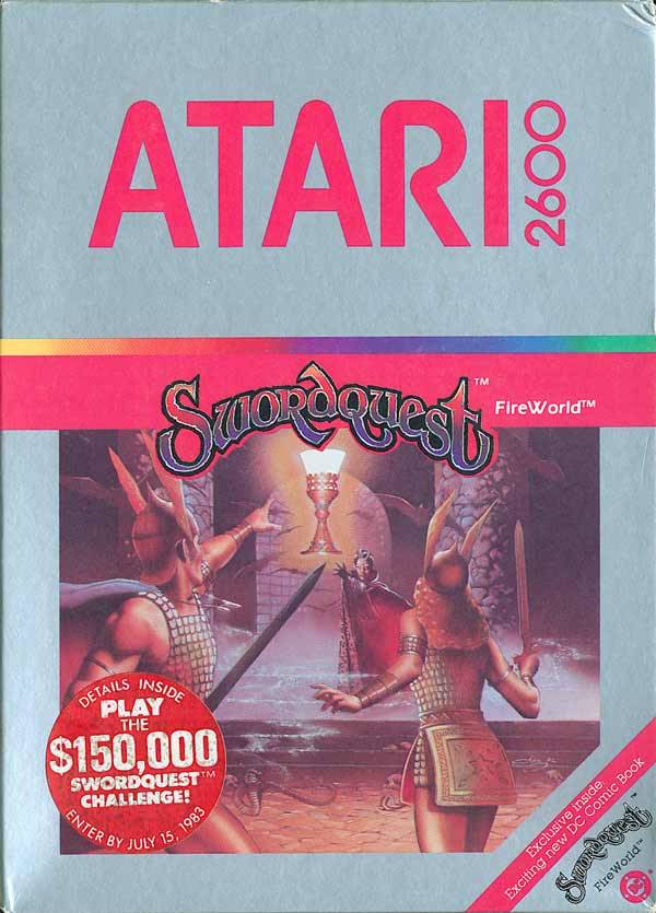 SWORDQUEST: FIREWORLD - ATARI2600