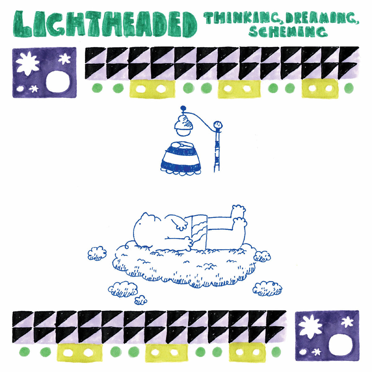 LIGHTHEADED - THINKING, DREAMING, SCHEMING! (SPRING GREEN VINYL)