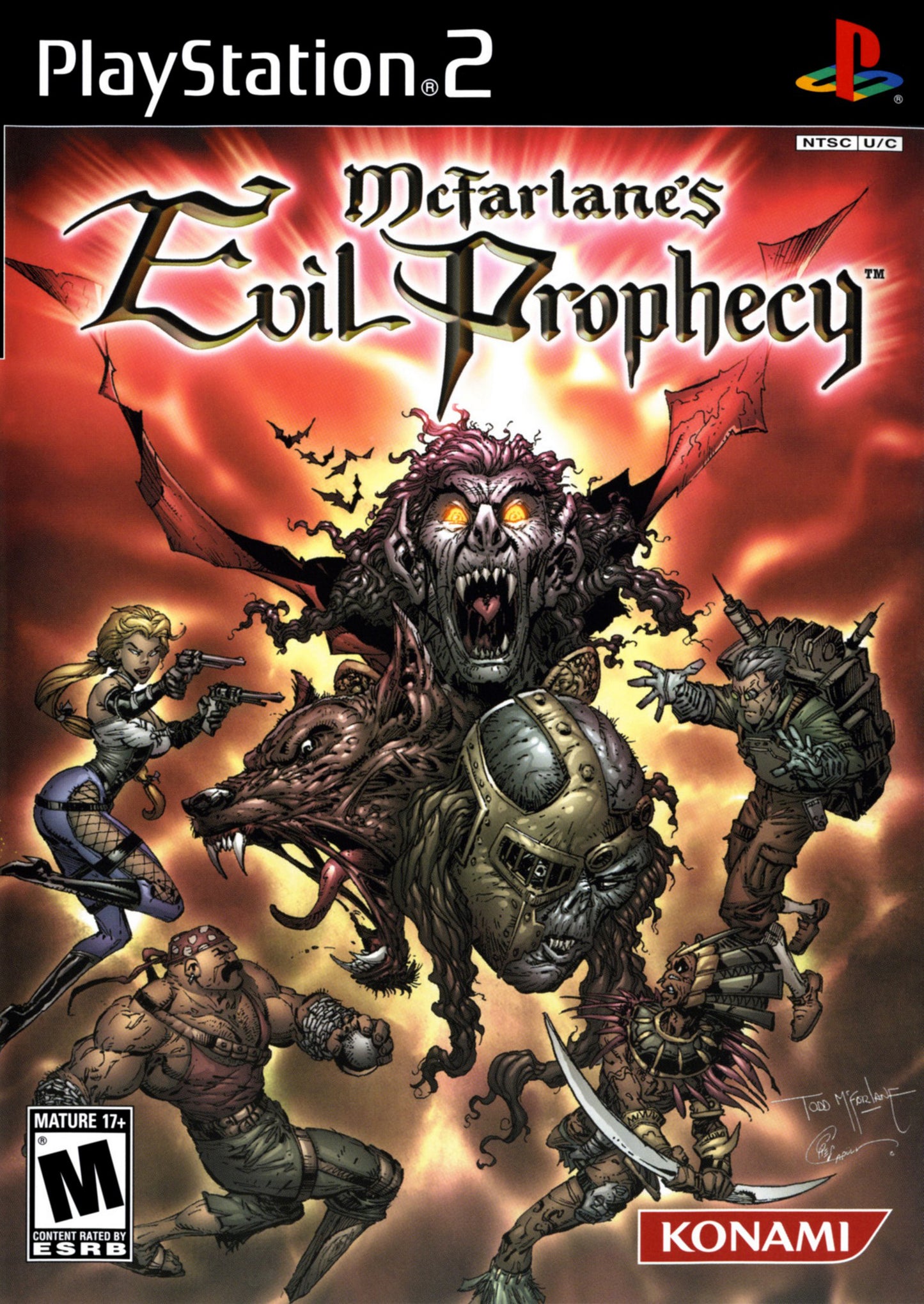 MCFARLANE'S EVIL PROPHECY - PS2