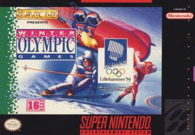 WINTER OLYMPIC GAMES: LILLEHAMMER 94 - SNES (W/BOX & MANUAL)