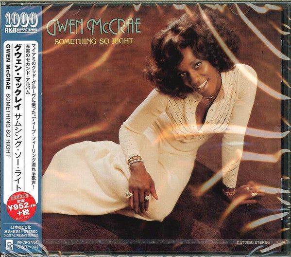 MCCRAE, GWEN - SOMETHING SO RIGHT