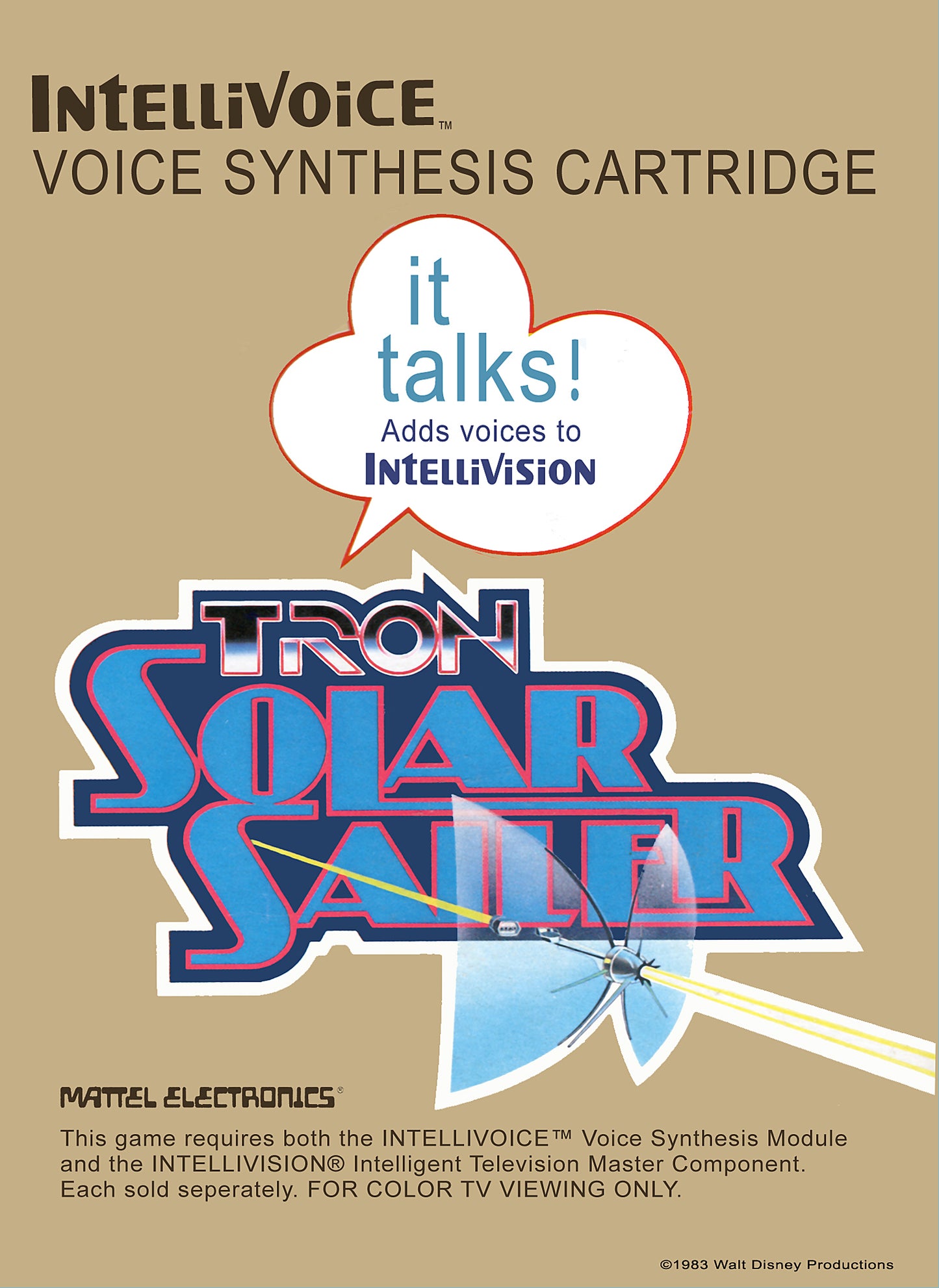 TRON: SOLAR SAILER - INTELLI