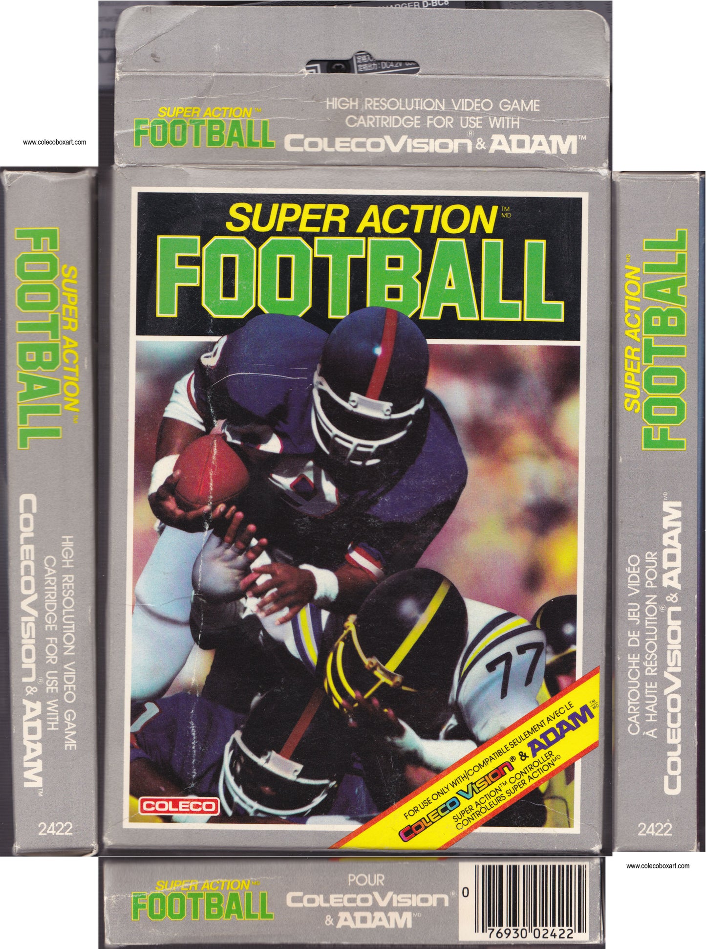 SUPER-ACTION FOOTBALL - COLECO