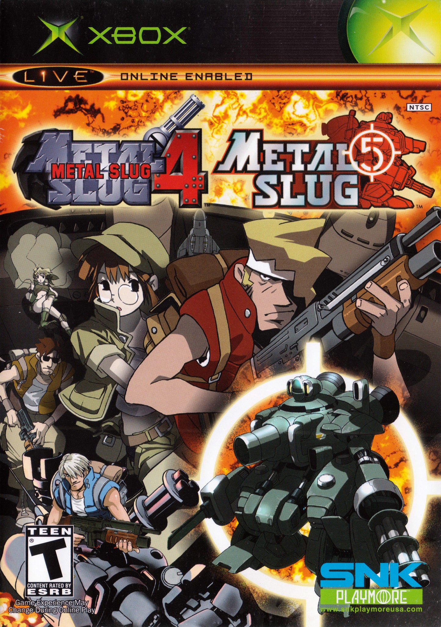 METAL SLUG 4 & 5 - XBOX